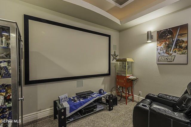 668 Darlington, El Paso, TX 79928 - carpeted home theater room with baseboards