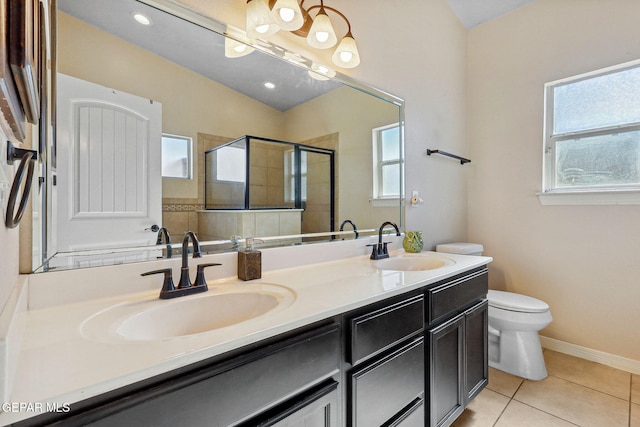 full bathroom featuring plenty of natural light and a sink