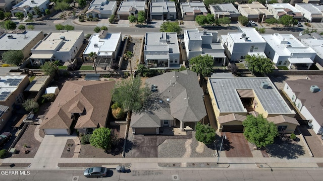 birds eye view of property featuring a residential view