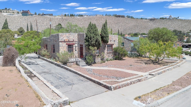 1003 Alethea Park Dr, El Paso, TX 79902 - view of front of property featuring stone siding