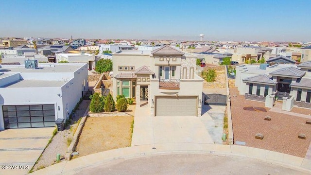 drone / aerial view featuring a residential view