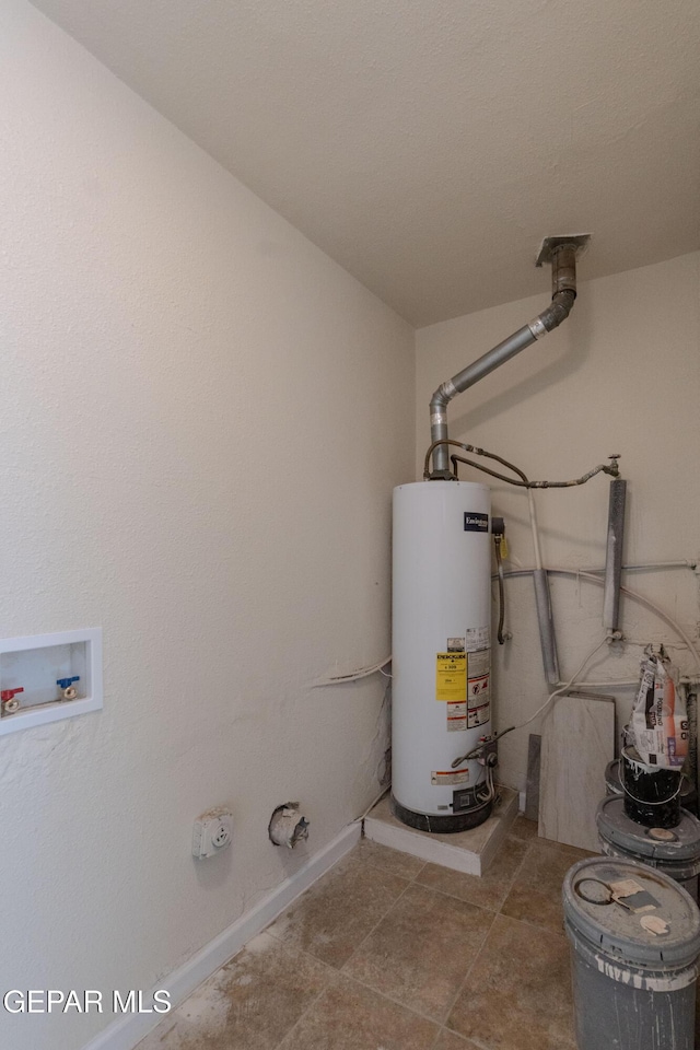 utilities featuring water heater