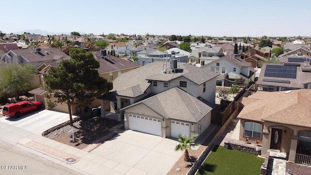 12617 Sun Spirit Dr, El Paso, TX 79938 - aerial perspective of suburban area