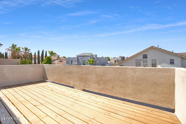 12617 Sun Spirit Dr, El Paso, TX 79938 - deck featuring a residential view