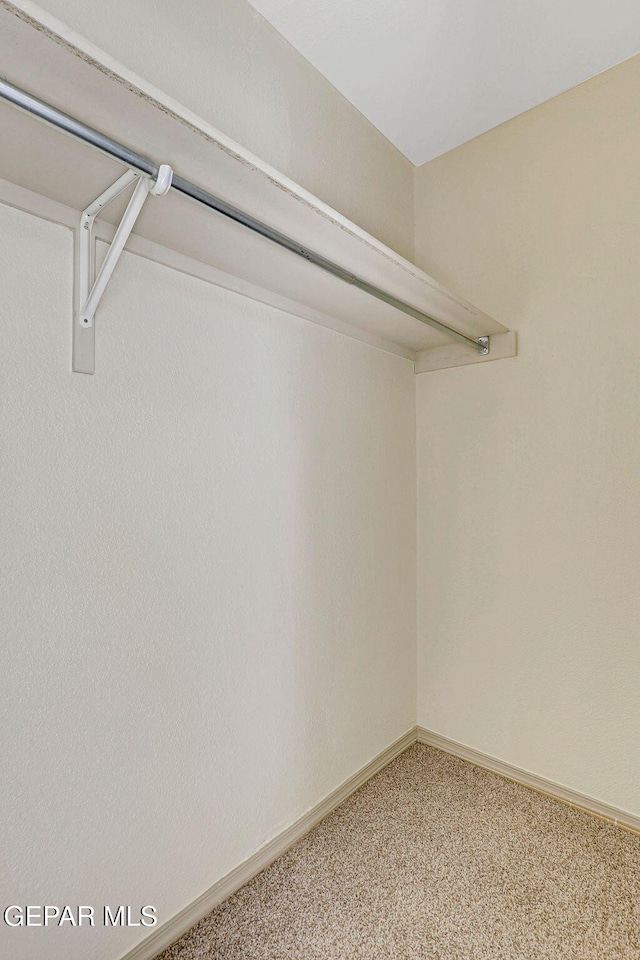 3929 Hueco Valley Dr, El Paso, TX 79938 - walk in closet featuring light carpet