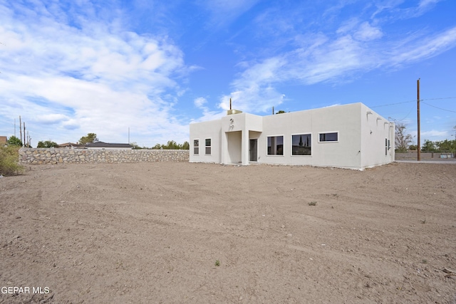 478 Sylvia Ct, Socorro, TX 79927 - rear view of house featuring stucco siding