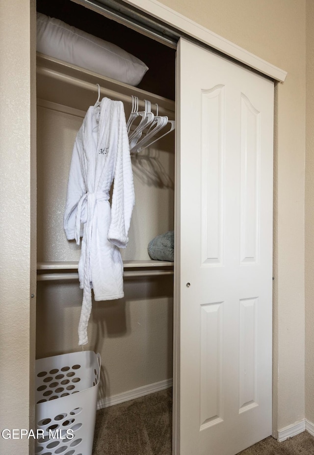 view of closet