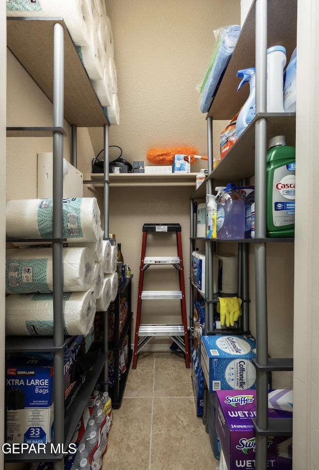 view of storage
