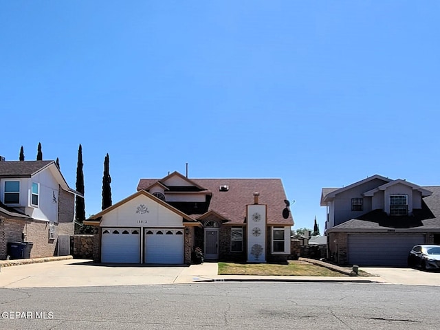 10812 Sandy Koufax Dr, El Paso, TX 79924 - traditional-style home featuring a garage and driveway