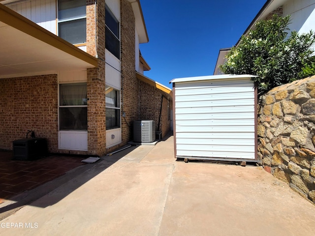 10812 Sandy Koufax Dr, El Paso, TX 79924 - exterior space with central AC
