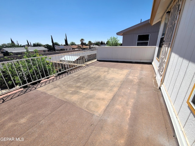 10812 Sandy Koufax Dr, El Paso, TX 79924 - view of patio / terrace featuring a balcony