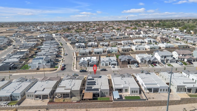 birds eye view of property featuring a residential view