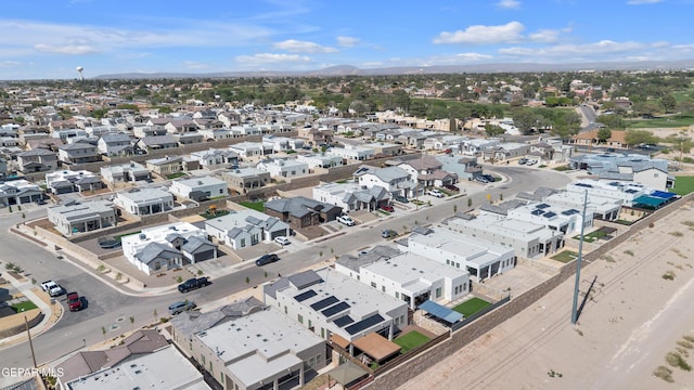 drone / aerial view featuring a residential view