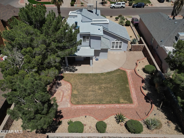 drone / aerial view