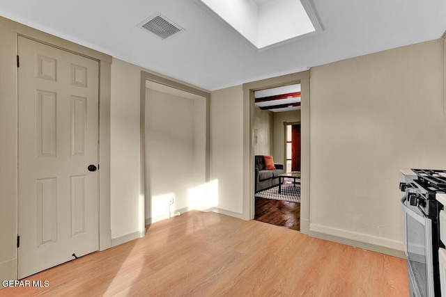 2723 Grant Ave, El Paso, TX 79930 - interior space with light wood-style flooring and baseboards