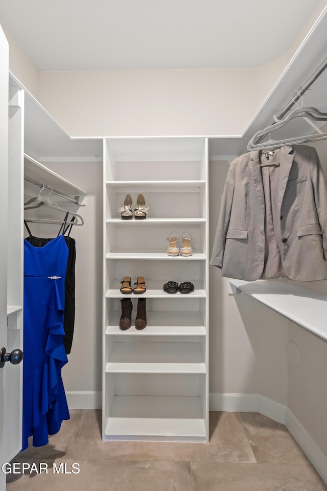 view of spacious closet