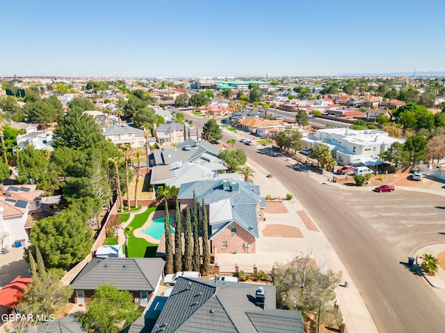 1829 Paseo Real Cir, El Paso, TX 79936 - bird's eye view with a residential view