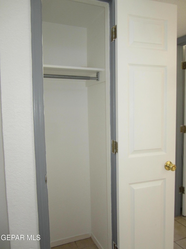 view of closet