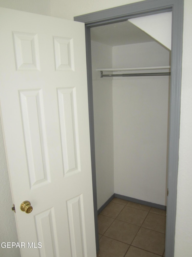 view of closet