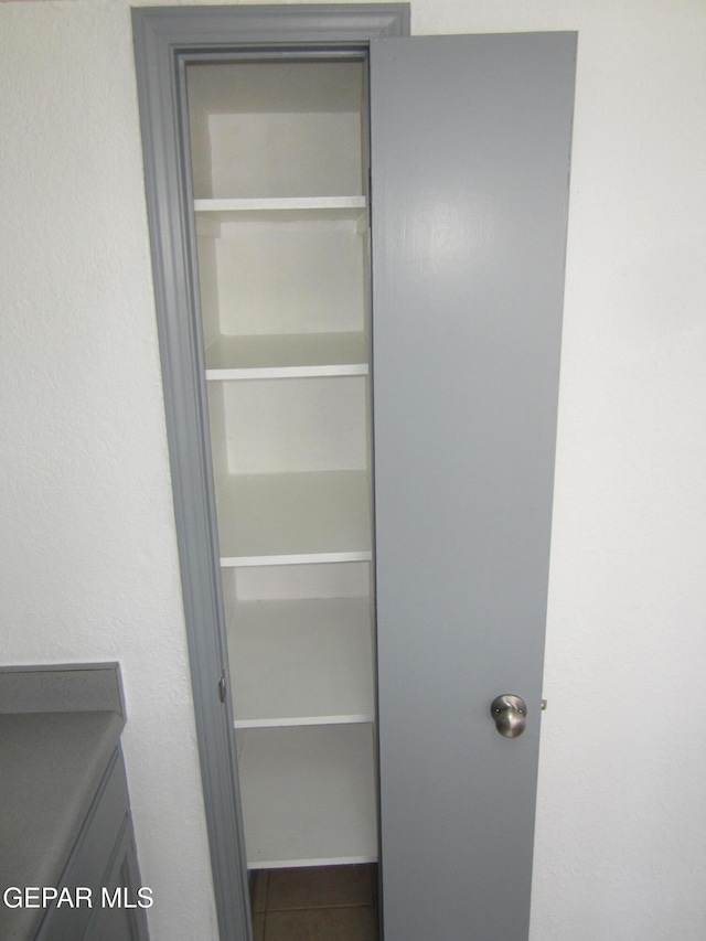 view of closet