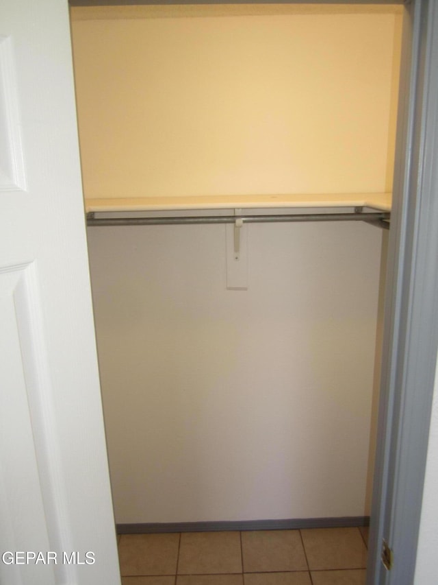view of closet