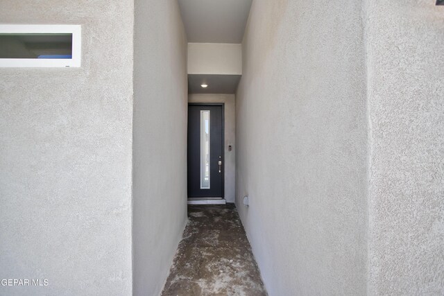 15237 Gauge Ct, El Paso, TX 79938 - property entrance with stucco siding
