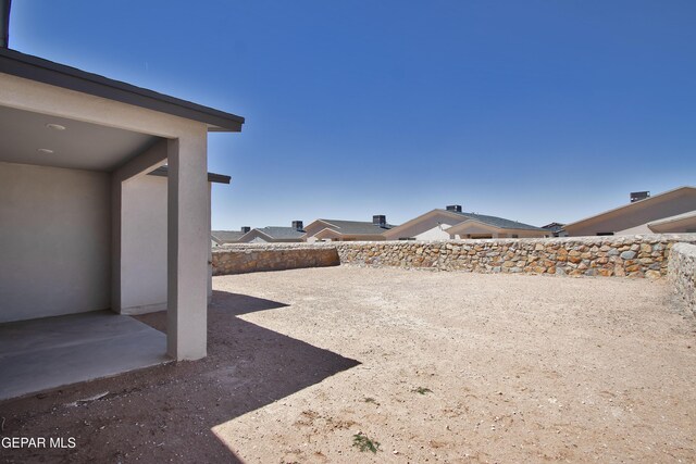 15237 Gauge Ct, El Paso, TX 79938 - view of yard with a fenced backyard