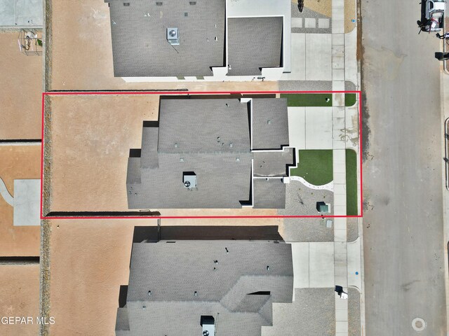 15237 Gauge Ct, El Paso, TX 79938 - bird's eye view