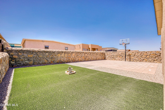14940 Tierra Escape Ave, El Paso, TX 79938 - view of yard with a fenced backyard
