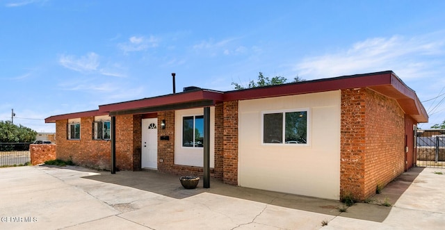 5540 Norwood Ct, El Paso, TX 79924 - ranch-style home featuring fence and brick siding