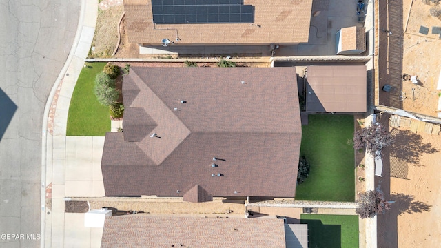 drone / aerial view
