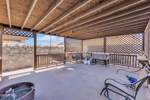 view of patio / terrace