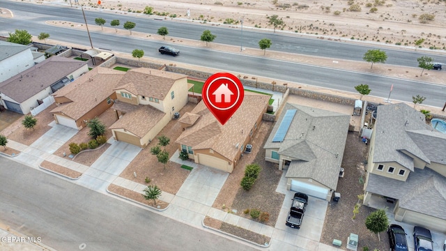 1021 Aerodyne Pl, El Paso, TX 79928 - aerial view of residential area