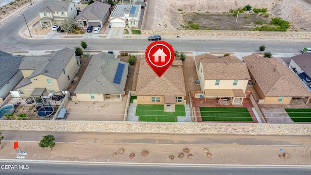 1021 Aerodyne Pl, El Paso, TX 79928 - aerial view of residential area