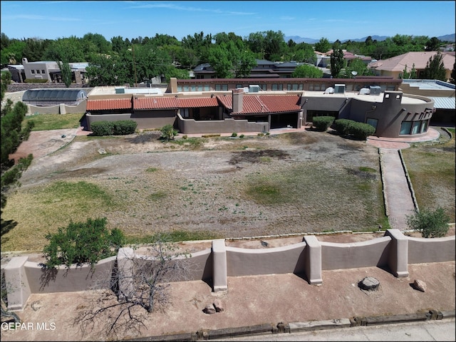 5401 Tierra Vista Dr, El Paso, TX 79932 - bird's eye view of a mountainous background