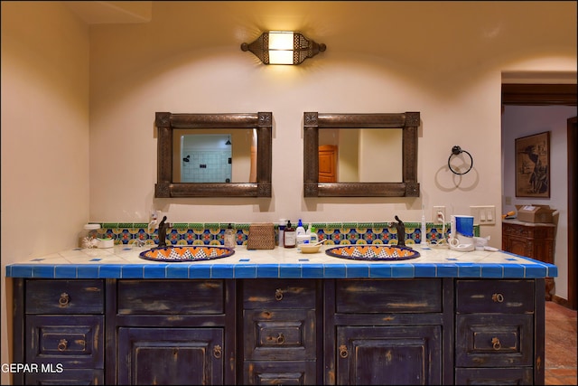 5401 Tierra Vista Dr, El Paso, TX 79932 - bathroom with double vanity