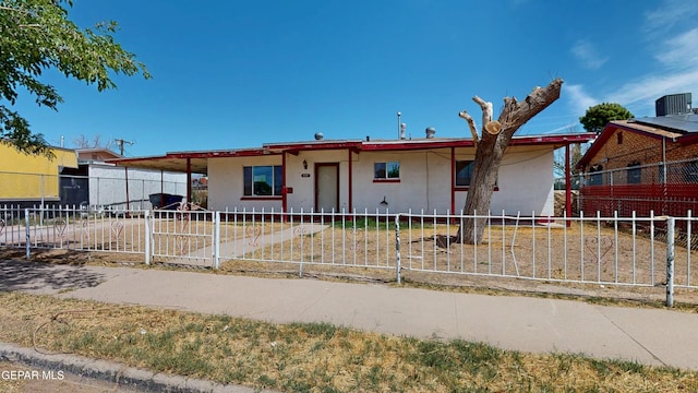 6001 Canton Ct, El Paso, TX 79905 - ranch-style home with stucco siding and fence private yard
