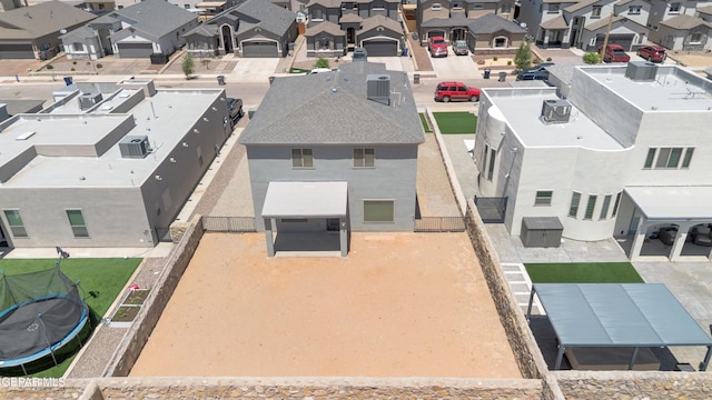 birds eye view of property featuring a residential view