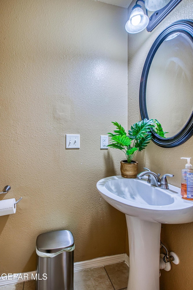 14253 Hacienda Rock Dr, El Paso, TX 79938 - bathroom with tile patterned flooring