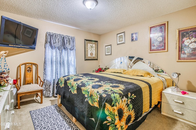 14253 Hacienda Rock Dr, El Paso, TX 79938 - bedroom featuring carpet flooring and a textured ceiling