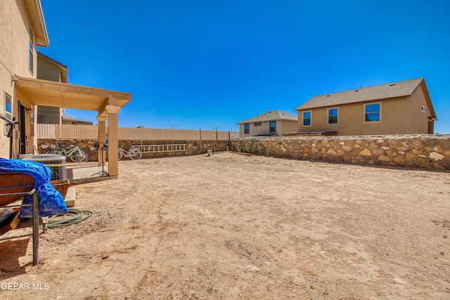 14253 Hacienda Rock Dr, El Paso, TX 79938 - view of fenced backyard