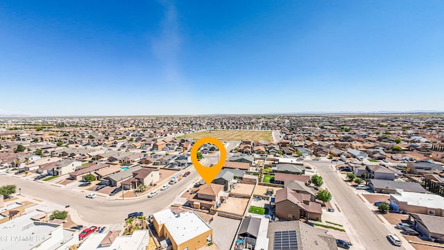 14253 Hacienda Rock Dr, El Paso, TX 79938 - aerial perspective of suburban area