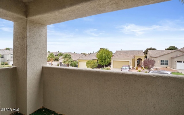 12164 Sitting Bull Dr, El Paso, TX 79936 - balcony with a residential view