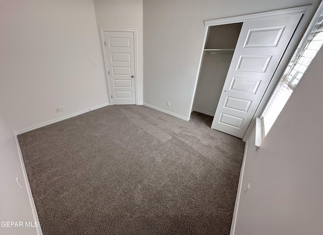 913 Larkhall Pl, El Paso, TX 79928 - unfurnished bedroom featuring carpet floors, baseboards, and a closet