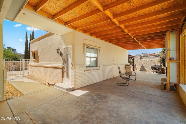 1859 Luis Gomez Place, El Paso, TX 79936 - view of patio featuring fence
