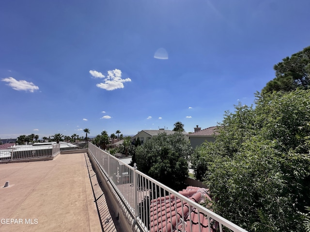1363 Golden Trail Ln, El Paso, TX 79936 - view of balcony