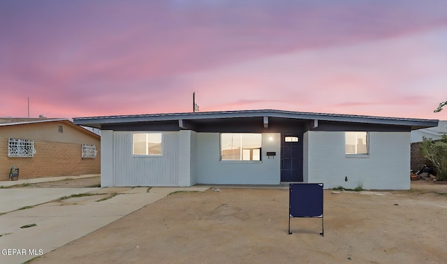7113 Pear Tree Ln, El Paso, TX 79915 - view of back of house at dusk