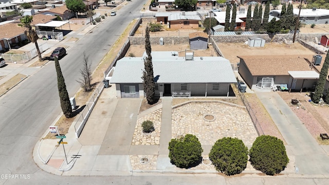 10601 Teresa Pl, El Paso, TX 79924 - aerial view of residential area