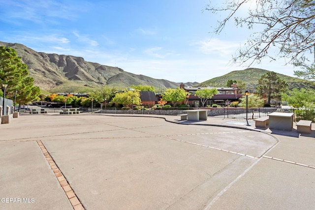 4800 N Stanton St Unit 87, El Paso, TX 79902 - view of community featuring fence and a mountain view