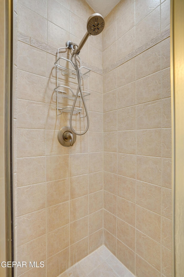98 Northwind Dr, El Paso, TX 79912 - bathroom with a tile shower